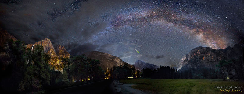 Imagen: Eta Acuáridas de 2013 / Rogelio Bernal Andreo (Deep Sky Colors)